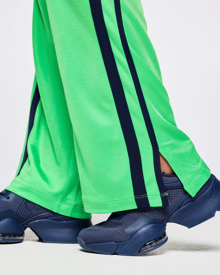 Green Light # Zumba Out Loud Mid Rise Track Pants