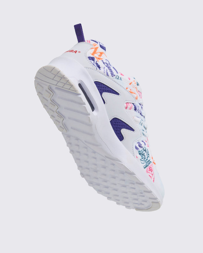 Wear It Out White # Zumba Printed Air Lo